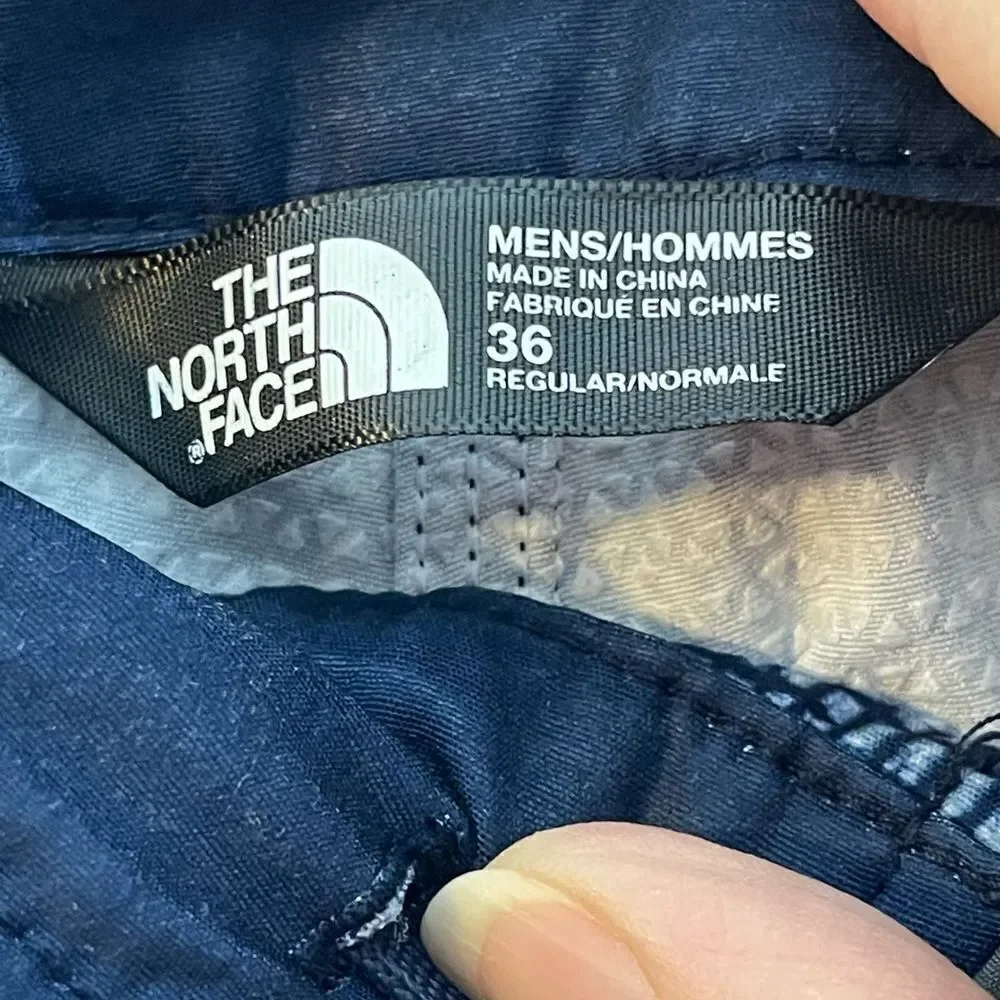 The North Face blue white swim trunks board short, size 36‎